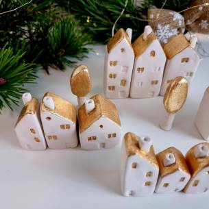 Ceramiczny domek "Złoty Daszek - Jasny 6" 2