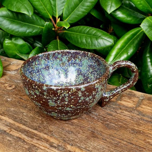 Ceramiczna filiżanka "Nakrapiane Serce"