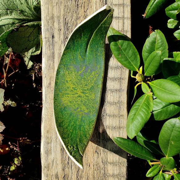 Ceramiczny talerzyk na sushi "Reptil"