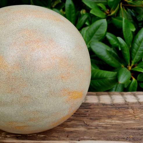 Ceramiczna kula dekoracyjna "Piaskowy Beż"