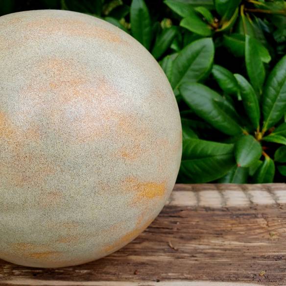 Ceramiczna kula dekoracyjna "Piaskowy Beż"