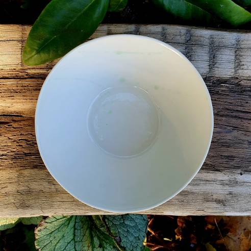 Porcelanowa miseczka "Abstrakcyjna Zieleń"