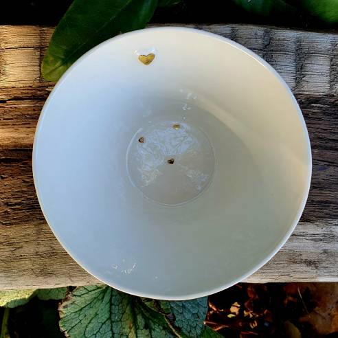 Porcelanowa miseczka "Złote Serduszka 1"