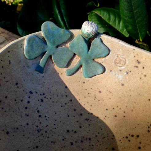Ceramiczna misa "Koniczynka"