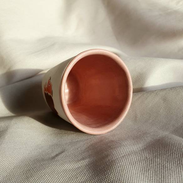 Ceramiczny kubek "Lady z Zakochanego Kundla"