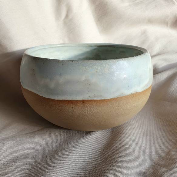 Ceramiczna misa "Śnieżne Wnętrze"