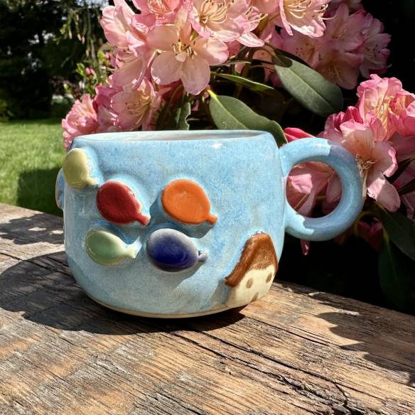 Ceramiczny kubek "Odlot"