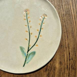 Talerz chmurkowy "Żółte Polne Kwiaty" 2