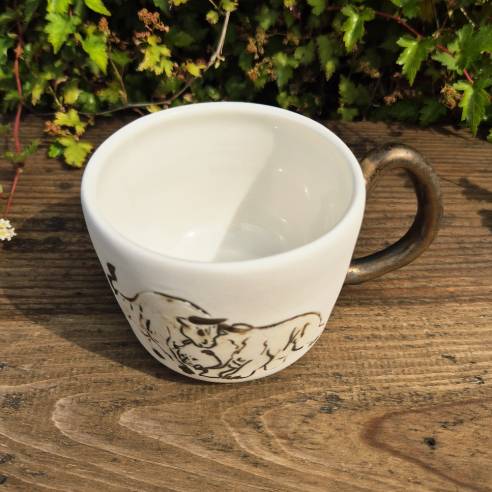 Porcelanowy kubek "HOSSA"