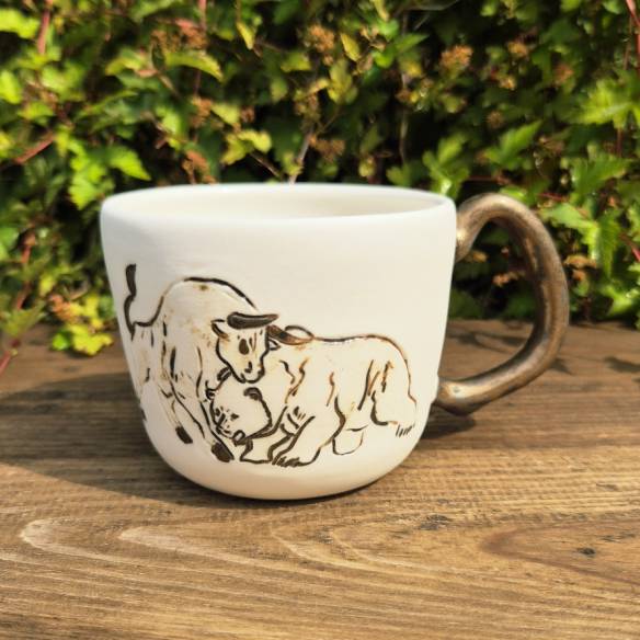 Porcelanowy kubek "HOSSA"