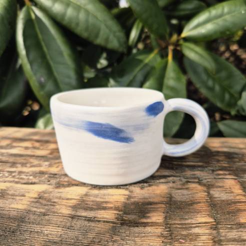 Porcelanowa filiżanka "Kobaltowa Chmurka"