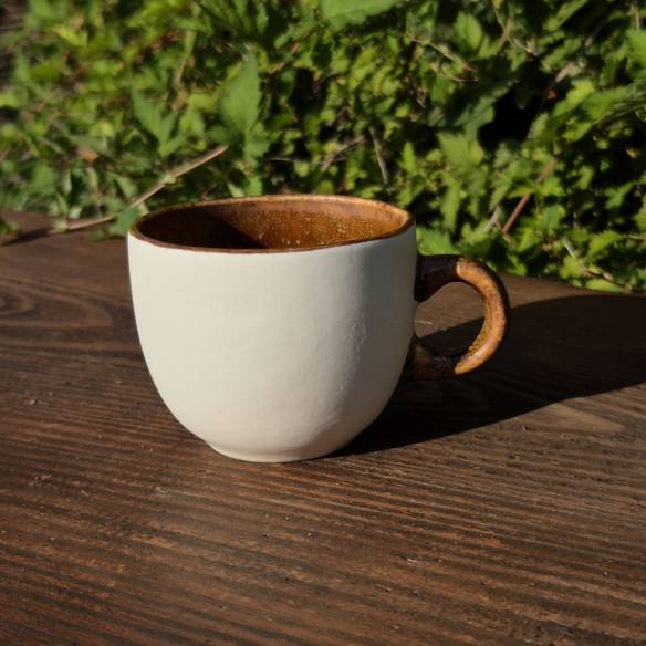 Porcelanowa filiżanka "Bursztyn"